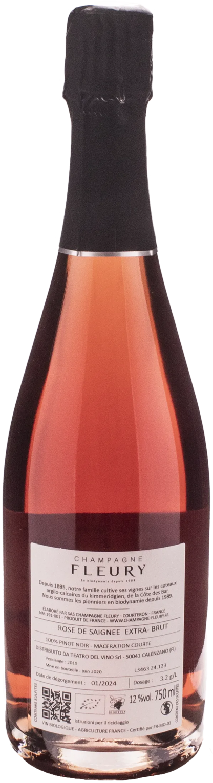 Fleury Champagne Rosé de Saignée Extra Brut - immagine 2