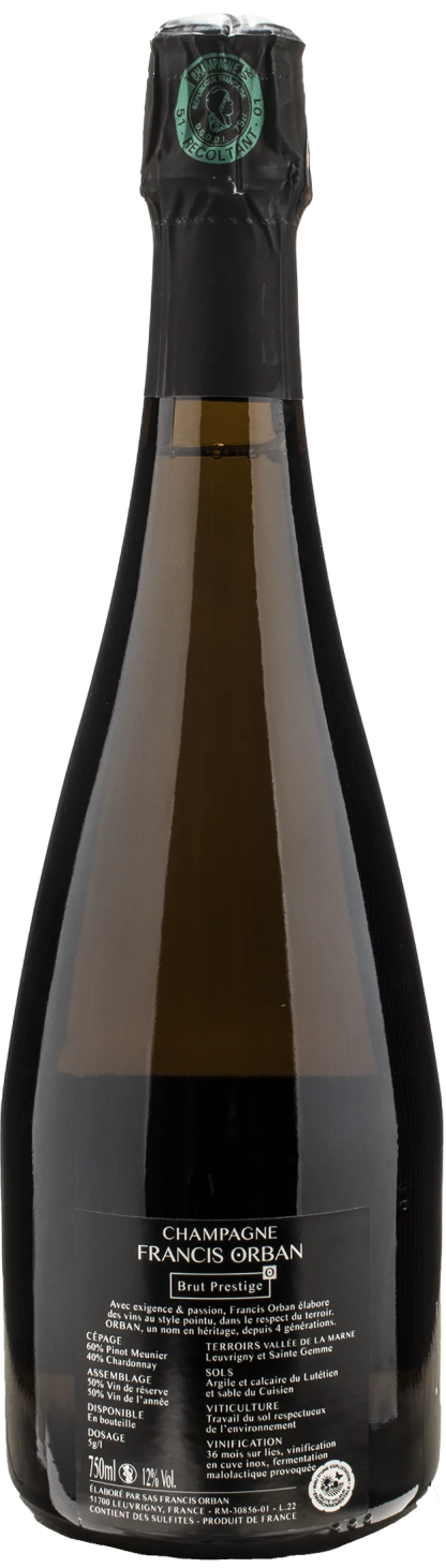 Francis Orban Champagne Brut Presitge - immagine 2