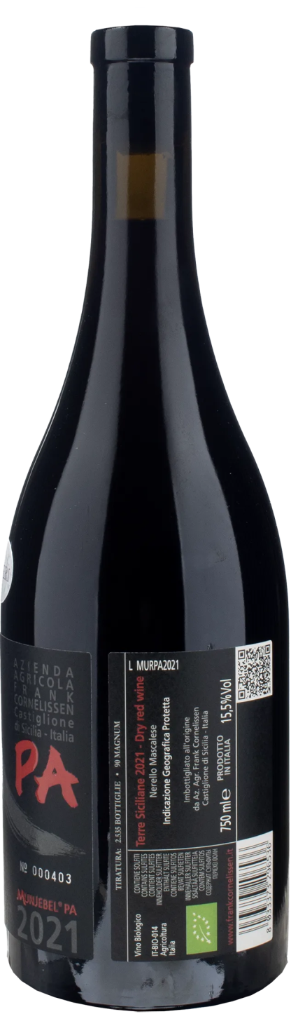 Frank Cornelissen Munjebel Rosso PA 2021 - immagine 2