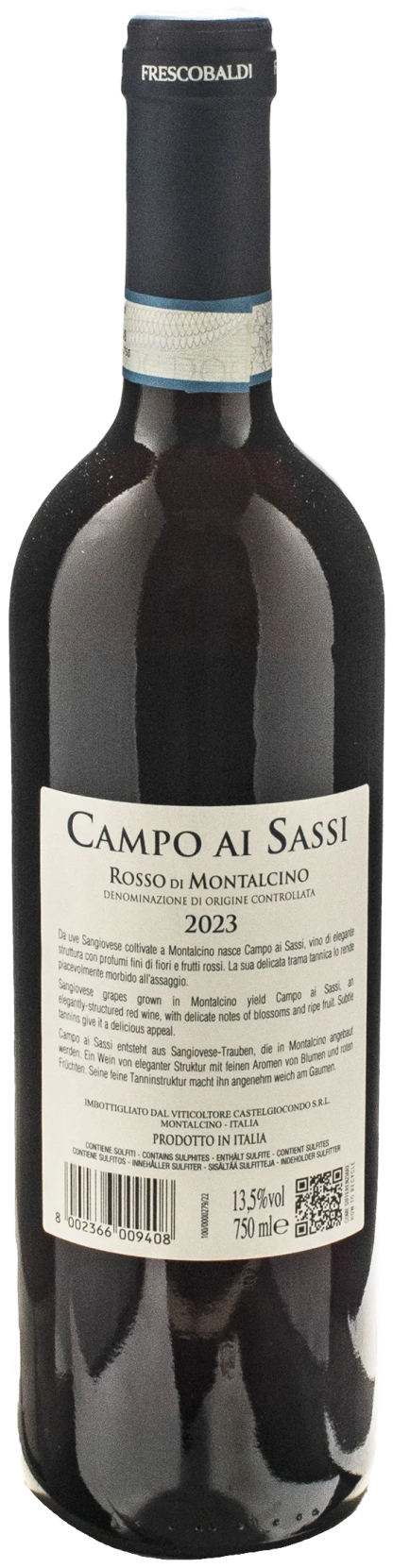 Frescobaldi Rosso di Montalcino Campo ai Sassi 2023 - immagine 2