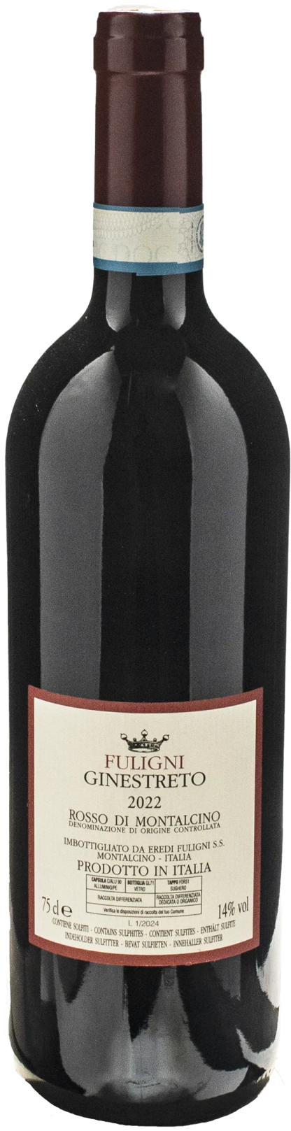 Fuligni Rosso di Montalcino Ginestreto 2022 - immagine 2