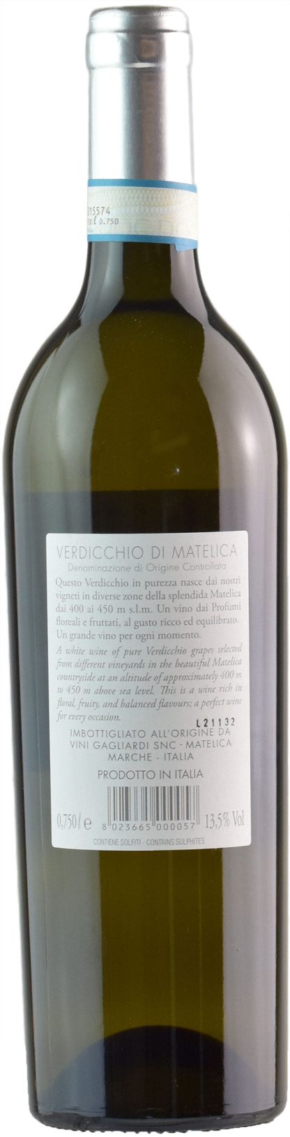 Gagliardi Verdicchio di Matelica 2020 - immagine 2