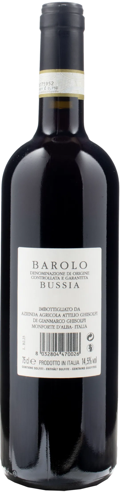 Ghisolfi Barolo Bussia 2019 - immagine 2