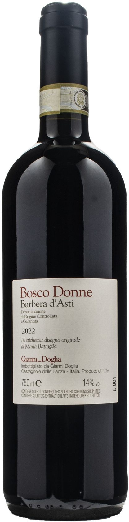 Gianni Doglia Barbera d'Asti Bosco Donne 2022 - immagine 2