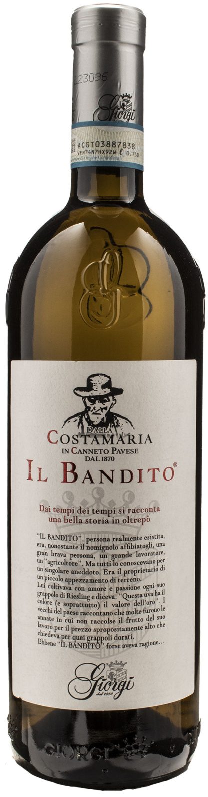 Giorgi Il Bandito Oltrepò Pavese Riesling 2022