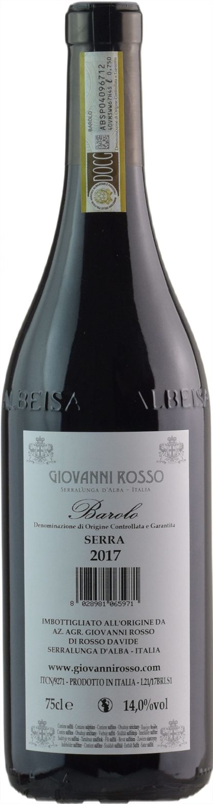 Giovanni Rosso Barolo La Serra 2017 - immagine 2