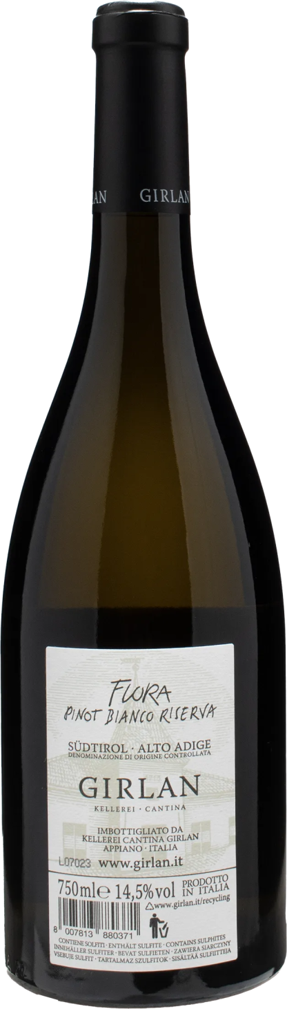 Girlan Flora Pinot Bianco Riserva 2021 - immagine 2