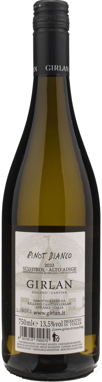 Girlan Pinot Bianco 2022 - immagine 2