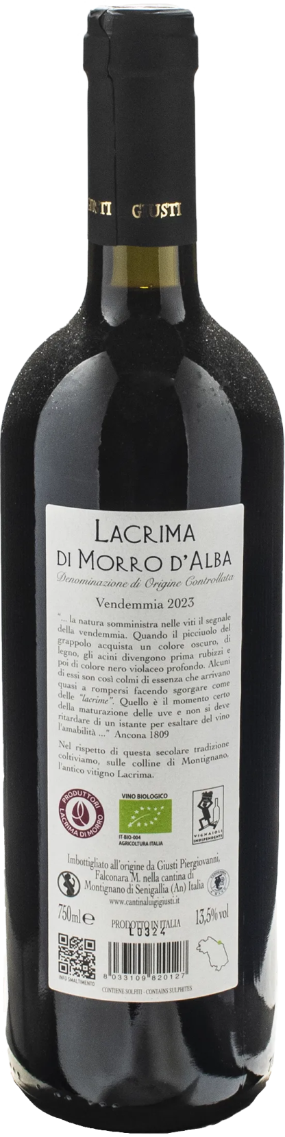 Giusti Lacrima di Morro d'Alba Lacrima 2023 - immagine 2