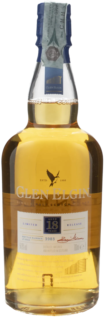 Glen Elgin Single Malt Scotch Whisky Limited Release 18 Y.O.