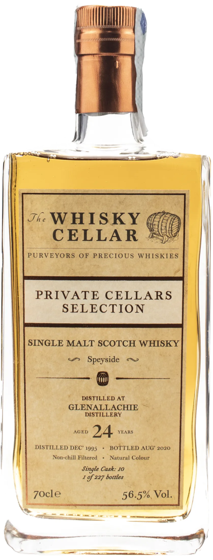 Glenallachie Whisky Private Cellars Selection 24 Y.O.