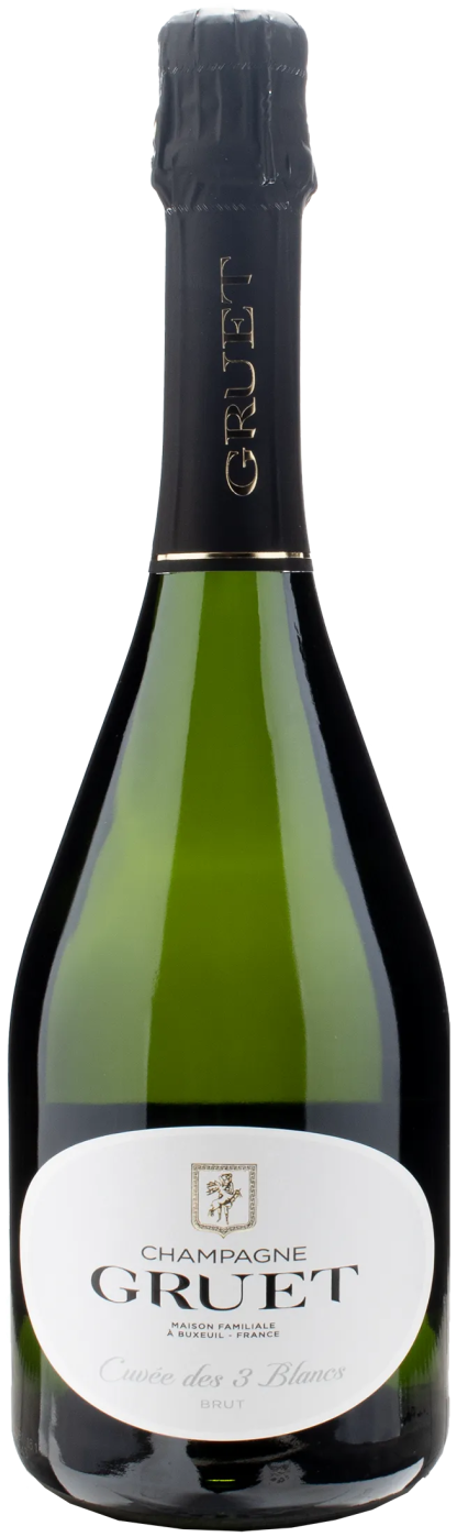 Gruet Champagne Cuvee des 3 blancs Brut