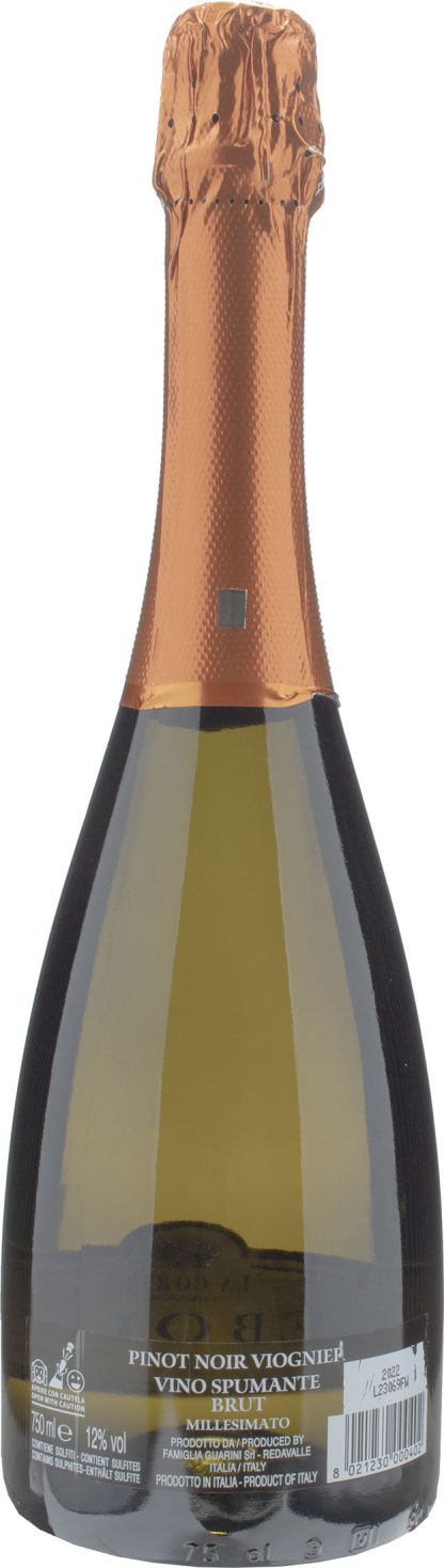 Guarini Spumante Lebollé Pinot Noir Viognier Brut Millesimato 2022 - immagine 2