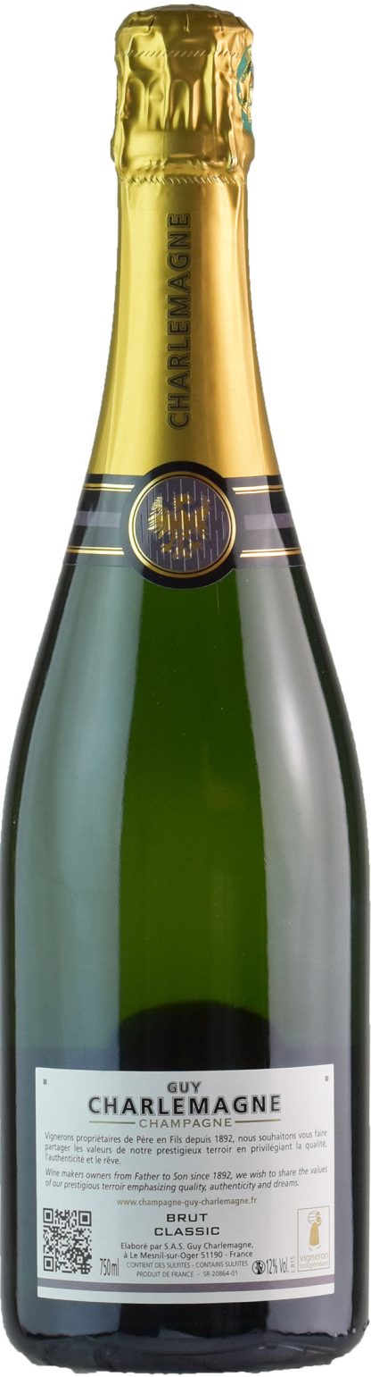 Guy Charlemagne Champagne Brut Classic - immagine 2