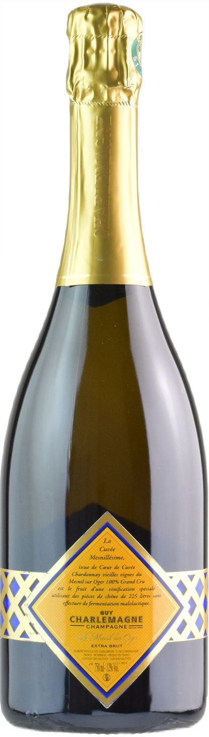 Guy Charlemagne Champagne Grand Cru Blanc de Blancs Mesnillesime Vieilles Vignes 2014 - immagine 2