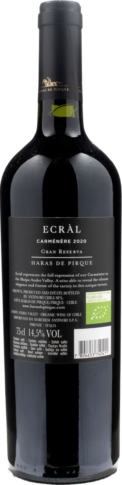 Haras de Pirque Carmenere Ecràl Gran Reserva 2020 - immagine 2