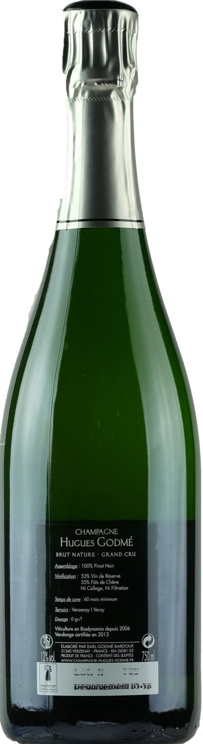 Hugues Godme Champagne Brut Nature - immagine 2