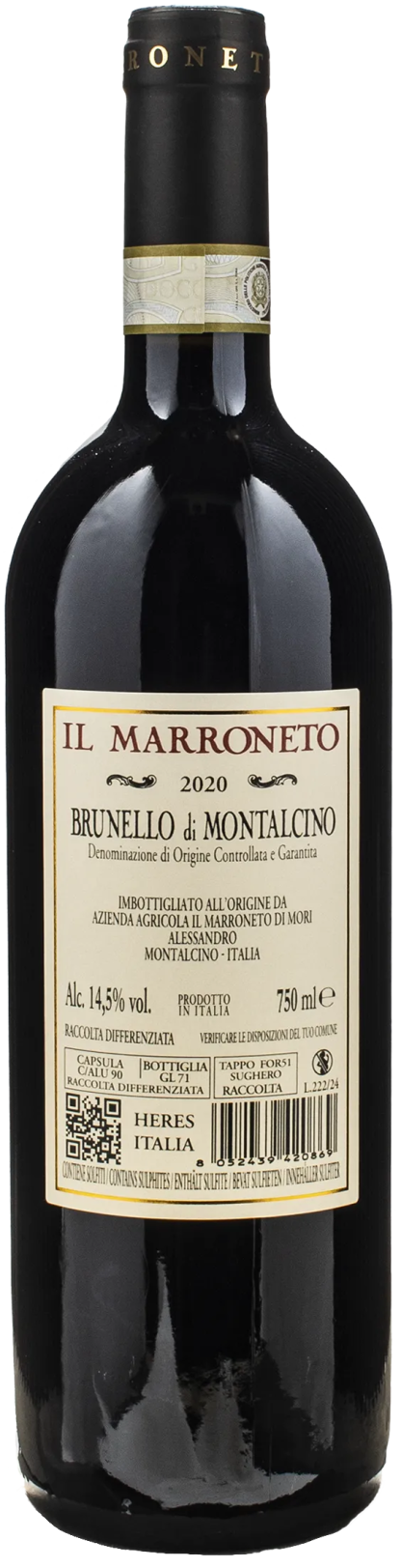 Il Marroneto Brunello di Montalcino 2020 - immagine 2