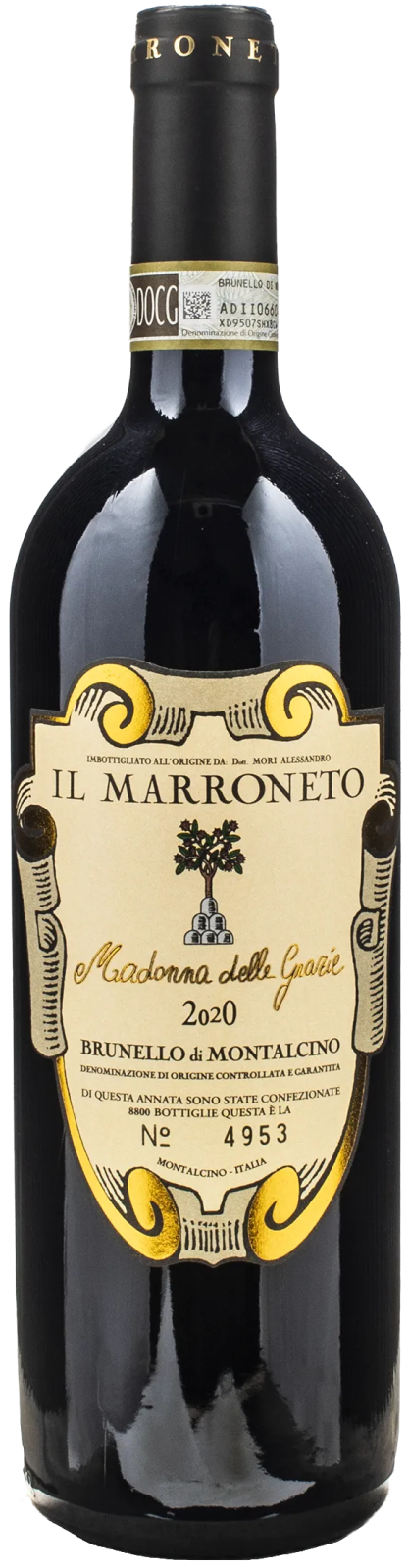 Il Marroneto Brunello Montalcino Madonna delle Grazie 2020