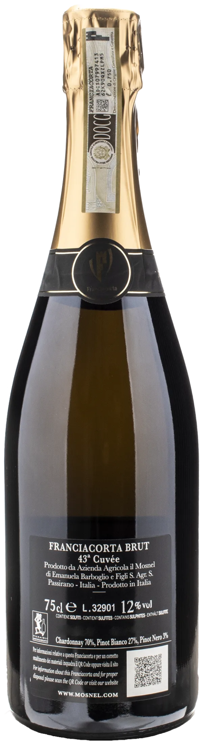 Il Mosnel Franciacorta Brut Cuvee 43 - immagine 2