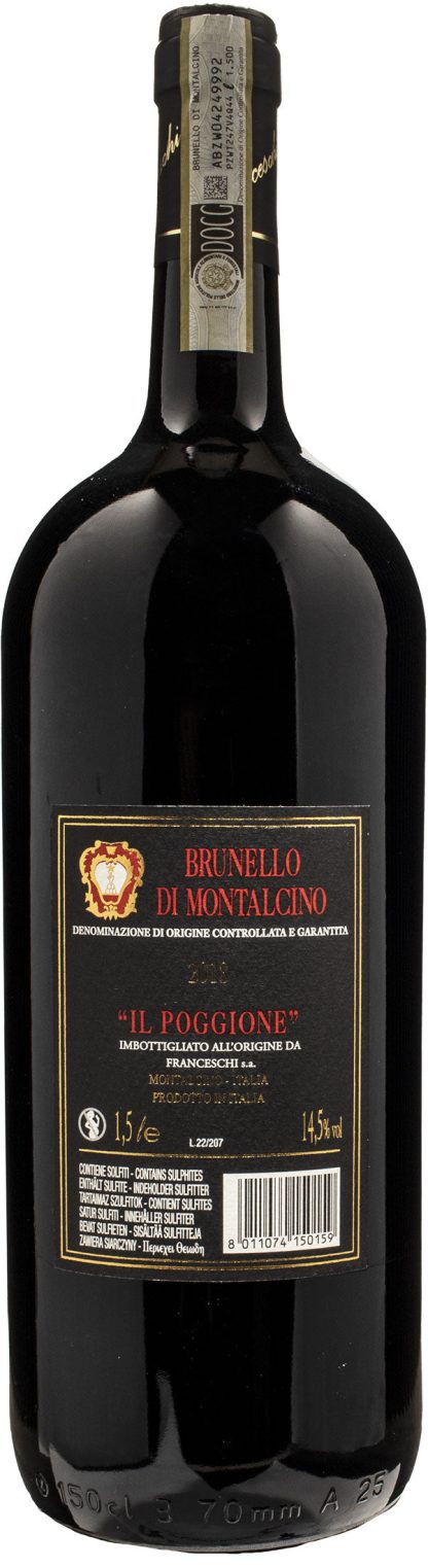 Il Poggione Brunello di Montalcino Magnum 2018 - immagine 2