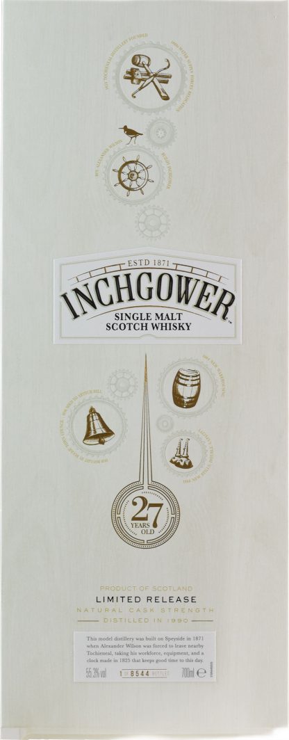 Inchgower Single Malt Scotch Whisky Limited Release Natural Cask Strenght 27 Aged Years - immagine 2