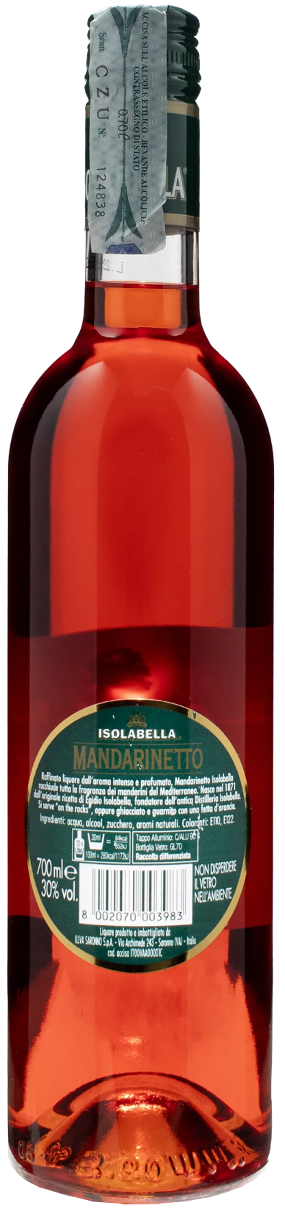 Isolabella Liquore Mandarinetto - immagine 2