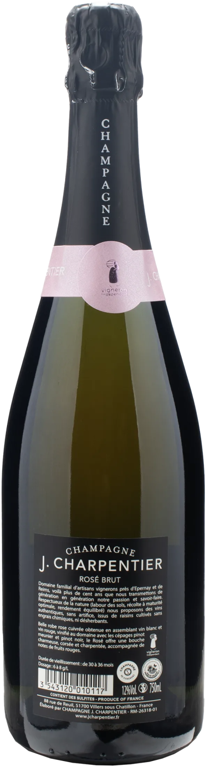 J. Charpentier Champagne Rosé Brut - immagine 2