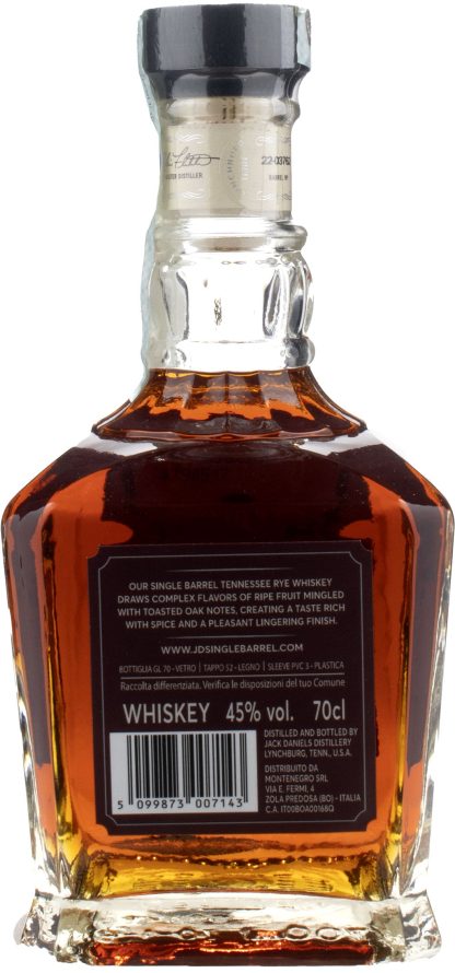 Jack Daniel's Whiskey Single Barrel Rye 0,7L - immagine 2