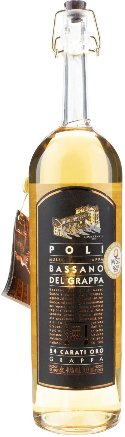 Poli Grappa Bassano 24 Carati Oro