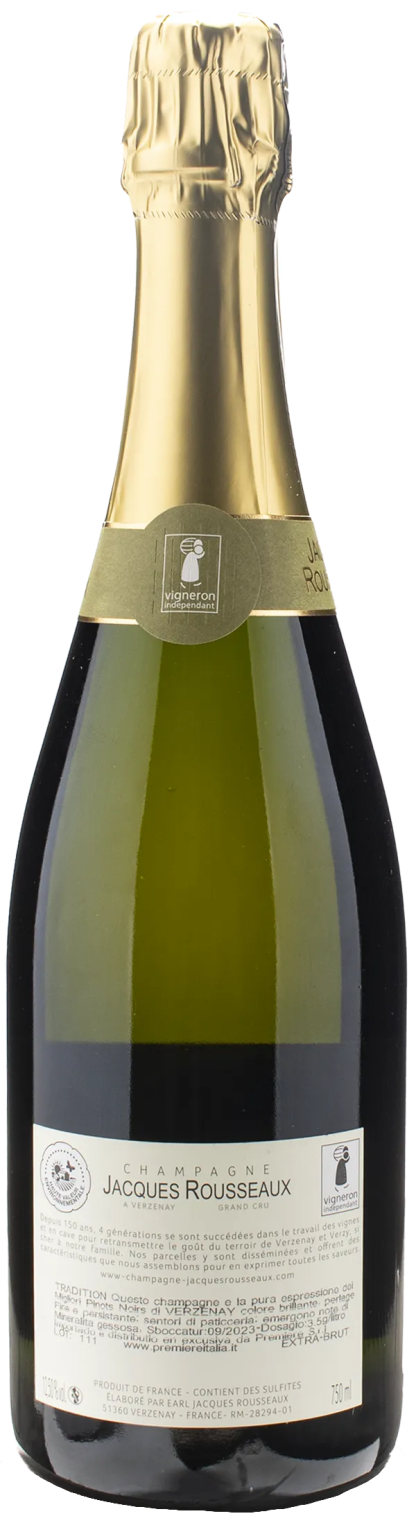 Jacques Rousseaux Champagne Grand Cru Extra Brut Tradition - immagine 2