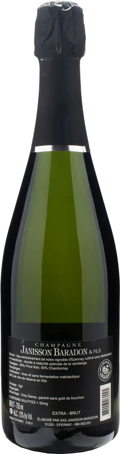 Janisson Baradon et Fils Champagne Extra Brut - immagine 2