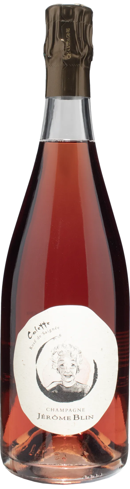 Jerome Blin Champagne Rosé de Saignée Cuvée de Colette Extra Brut