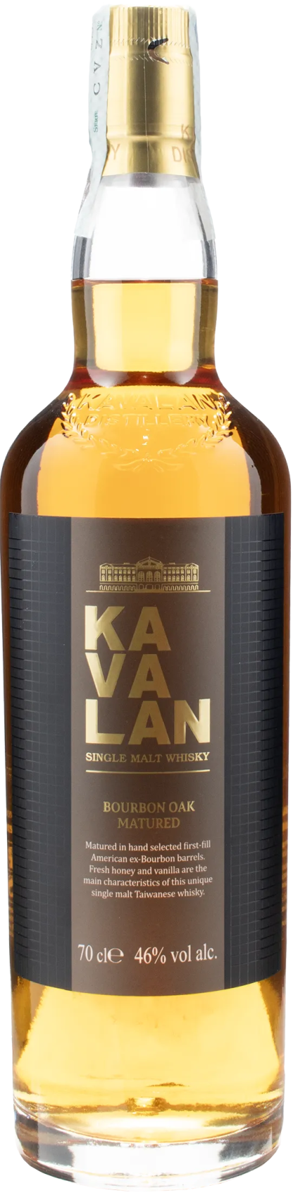 Kavalan Bourbon Oak Matured Single Malt Whisky