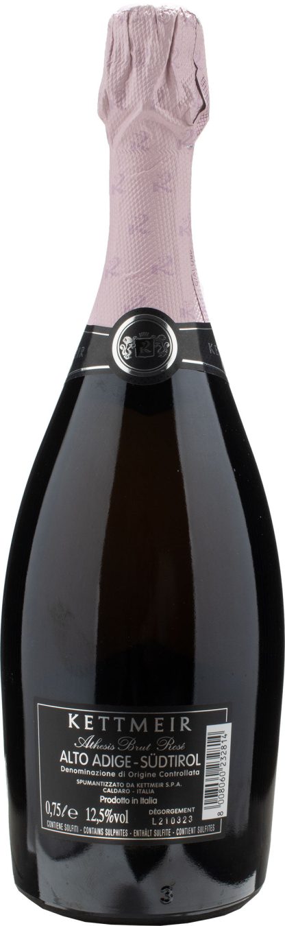 Kettmeir Alto Adige Athesis Rosé Metodo Classico Brut 2020 - immagine 2