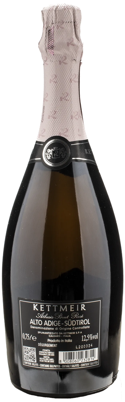 Kettmeir Alto Adige Athesis Rosé Metodo Classico Brut 2021 - immagine 2