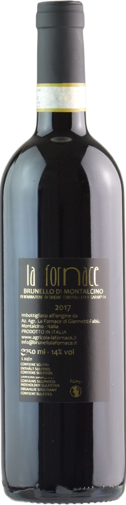 La Fornace Brunello Montalcino 2017 - immagine 2