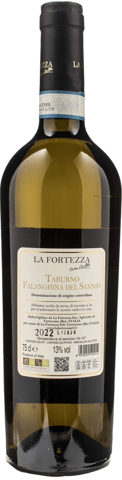 La Fortezza Falanghina del Sannio Taburno 2022 - immagine 2