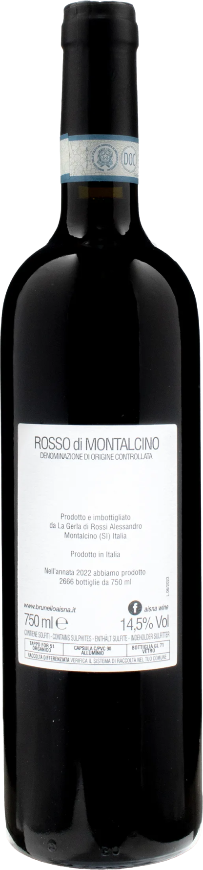 La Gerla Rosso di Montalcino Camponovo 2022 - immagine 2