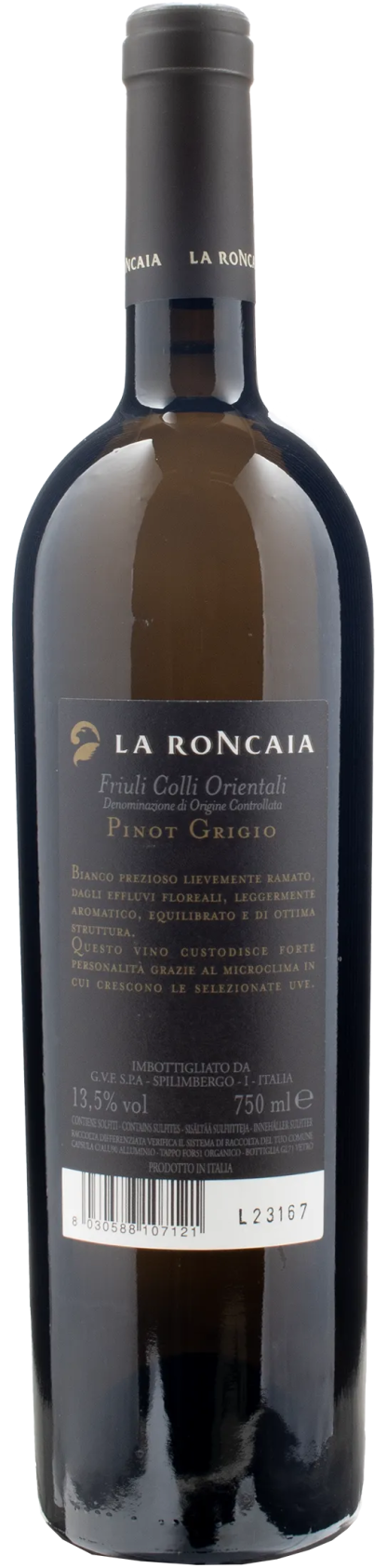 La Roncaia Friuli Colli Orientali Pinot Grigio 2022 - immagine 2