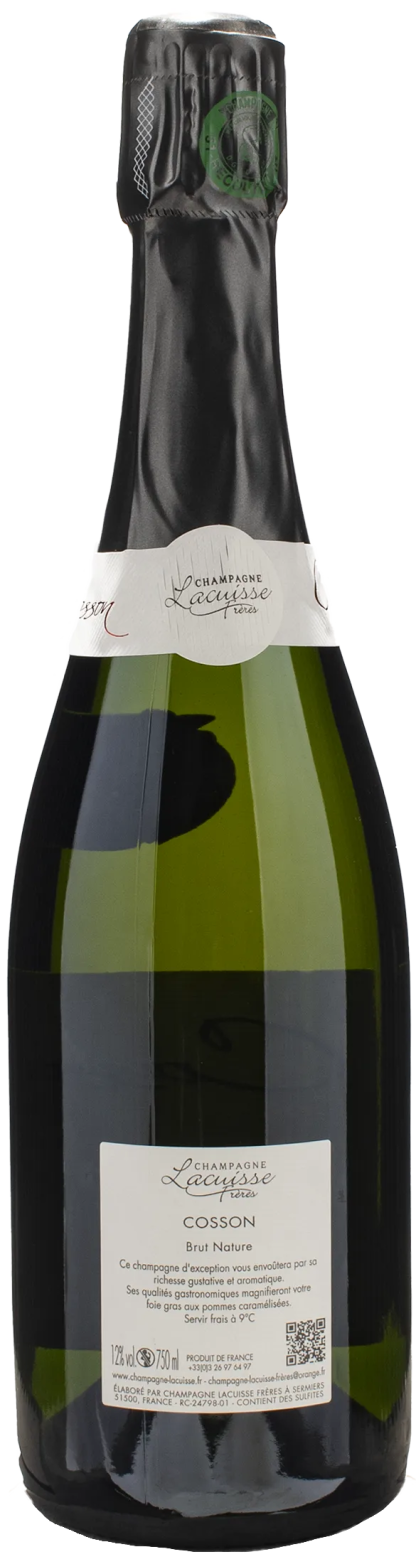 Lacuisse Frères Champagne 1er Cru Cosson Millesime Brut Nature 2014 - immagine 2