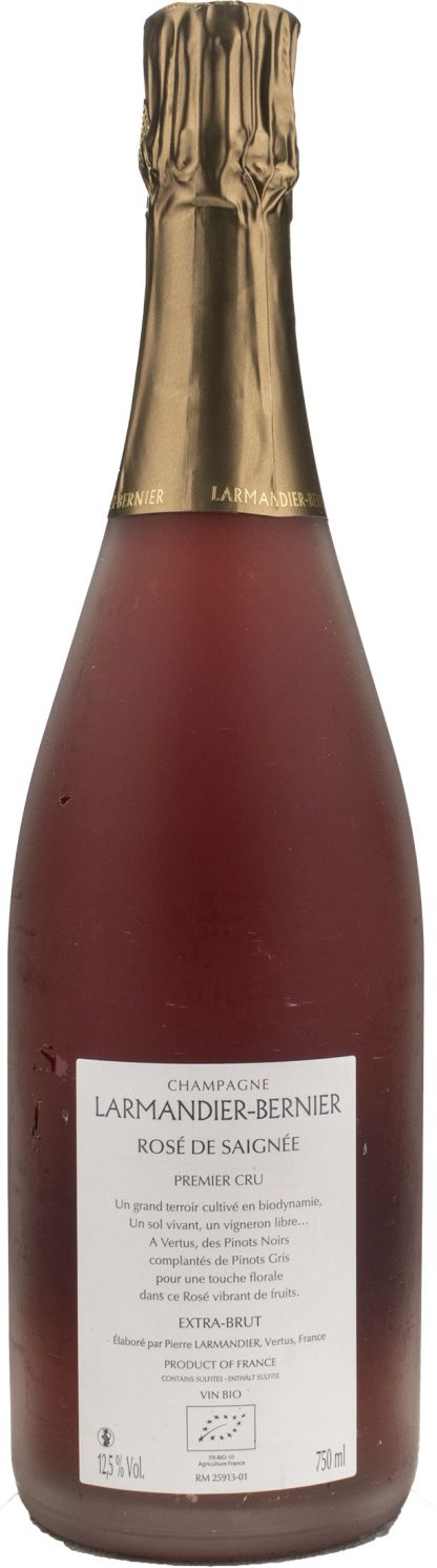 Larmandier Bernier Champagne 1er Cru Rose de Saignee Extra Brut - immagine 2