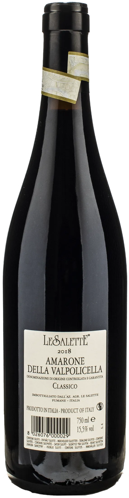 Le Salette Amarone della Valpolicella Classico La Marega 2018 - immagine 2