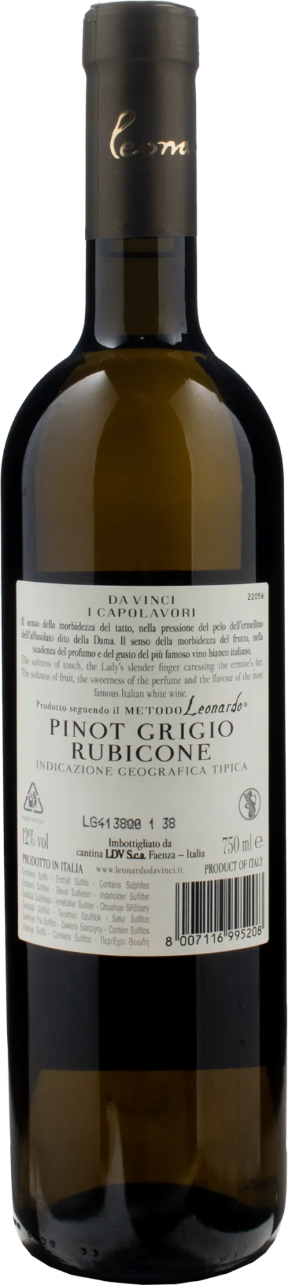 Leonardo da Vinci Capolavori Pinot Grigio Dama Ermellino 2023 - immagine 2