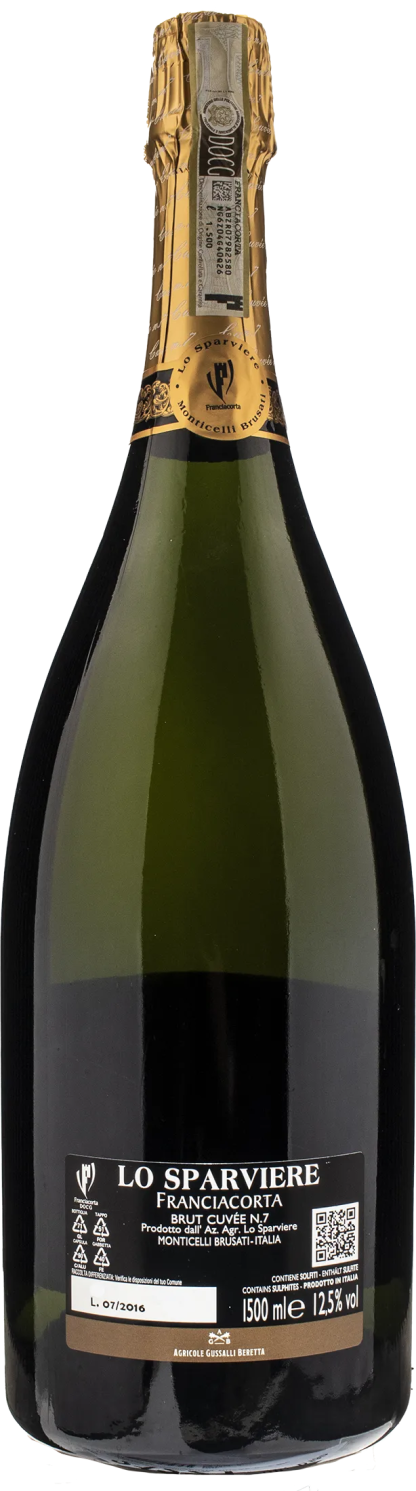 Lo Sparviere Franciacorta Cuvée n. 7 Brut Magnum - immagine 2