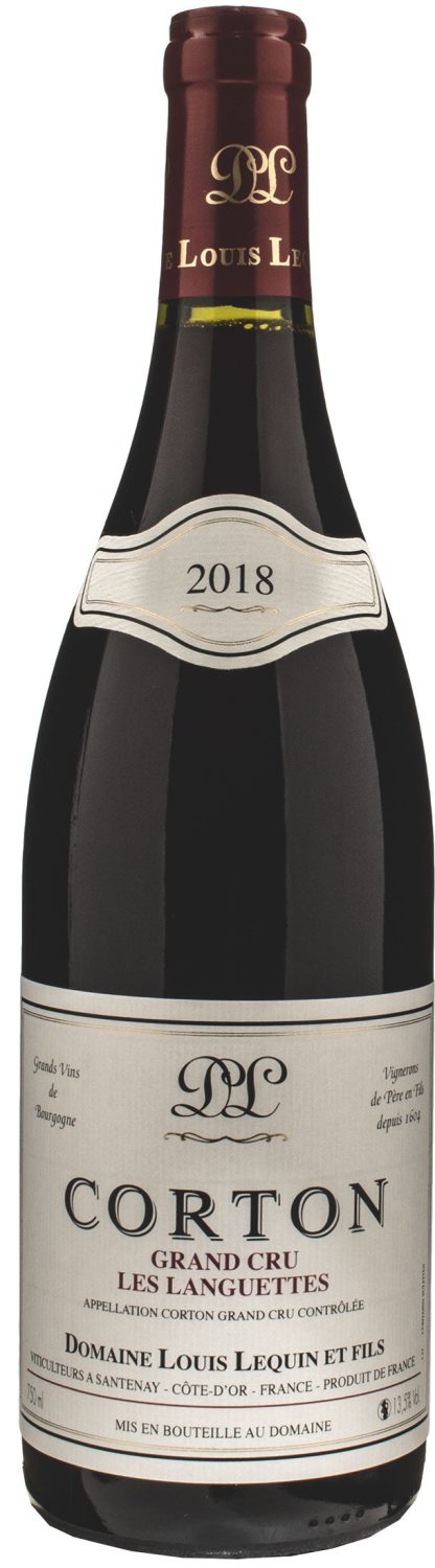 Louis Lequin Corton Grand Cru Les Languettes 2018