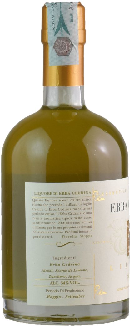 Lunae Bosoni Essentiae Liquore di Erba Cedrina 0.5L - immagine 2