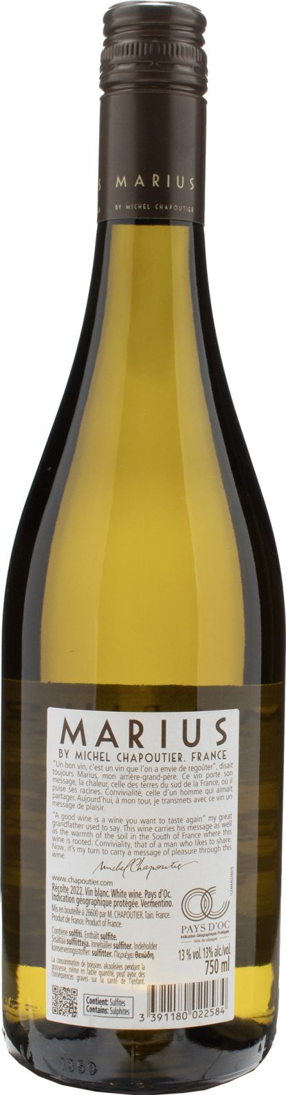 M. Chapoutier Marius Vermentino 2022 - immagine 2