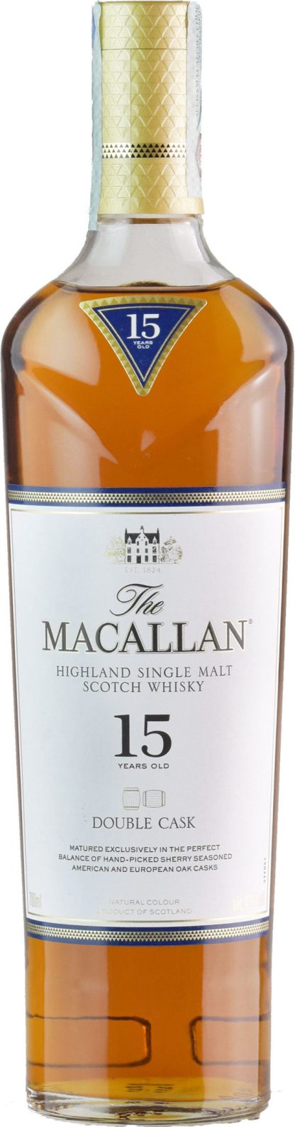 The Macallan Scotch Whisky Double Cask 15 Y.O.