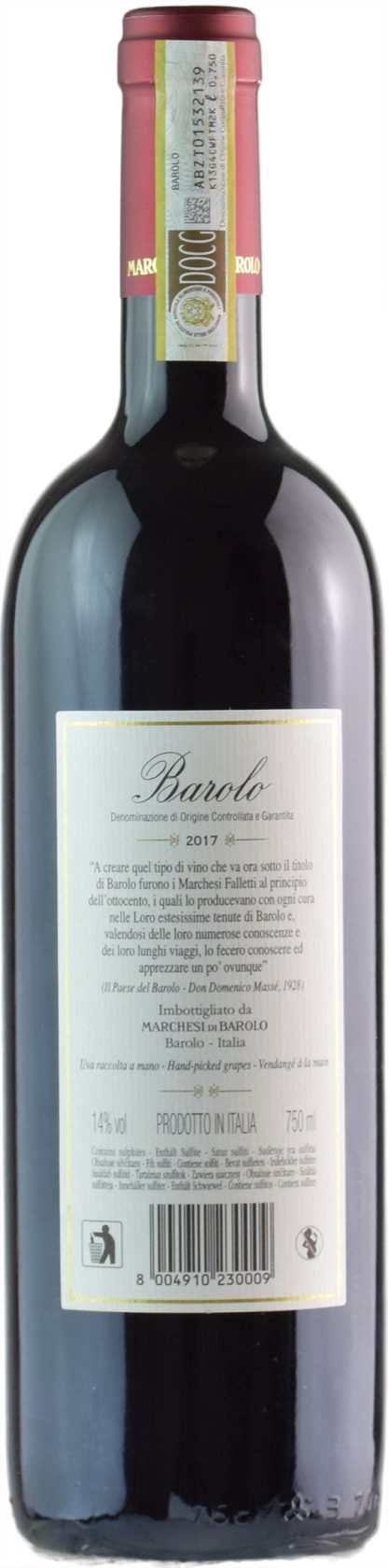 Marchesi di Barolo Barolo della Tradizione 2017 - immagine 2